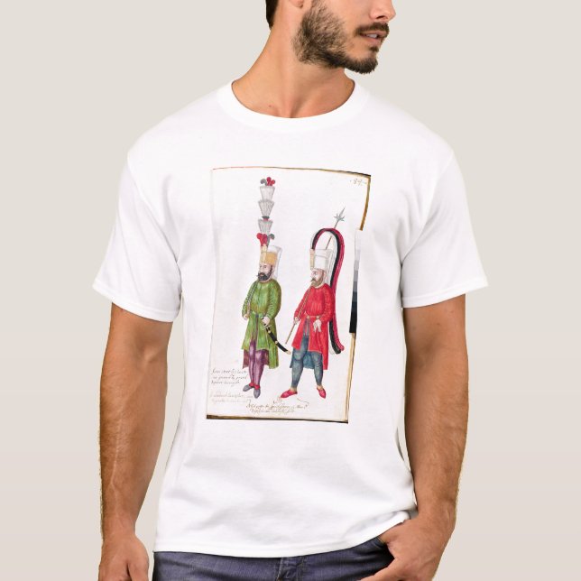 T-shirts Janissaries persas, 1513 (Frente)
