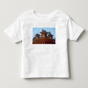 T-shirts Japão, Quioto, Colorido Templo Heian Jingu,