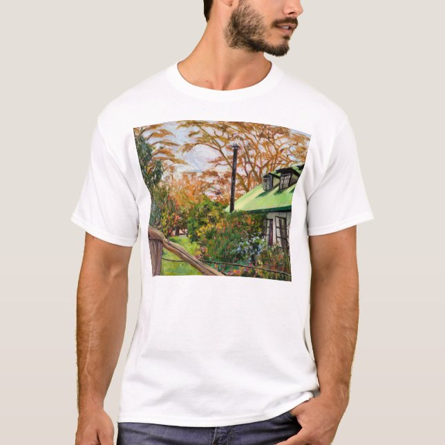 T-shirts Jardim 2012 do Kenyan (Frente)