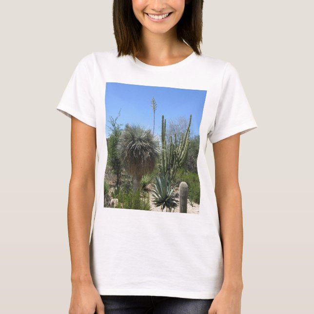 T-shirts Jardim Cactus (Frente)