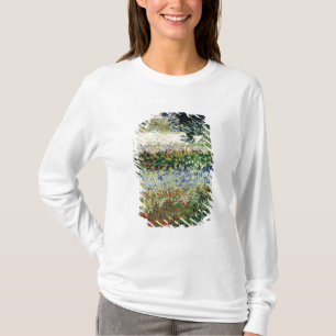 T-shirts Jardim de Vincent van Gogh na flor, Arles, 1888
