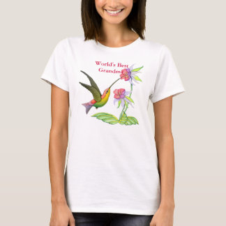 T-shirts Jardim do colibri para a avó