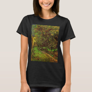 T-shirts Jardim do Hospital Saint-Paul por Vincent van Gogh