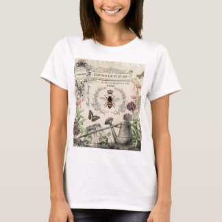T-shirts Jardim francês de abelhas do Modern Vintage
