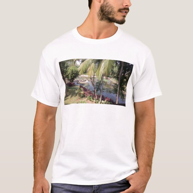 T-shirts Jardim Goa Índia (Frente)