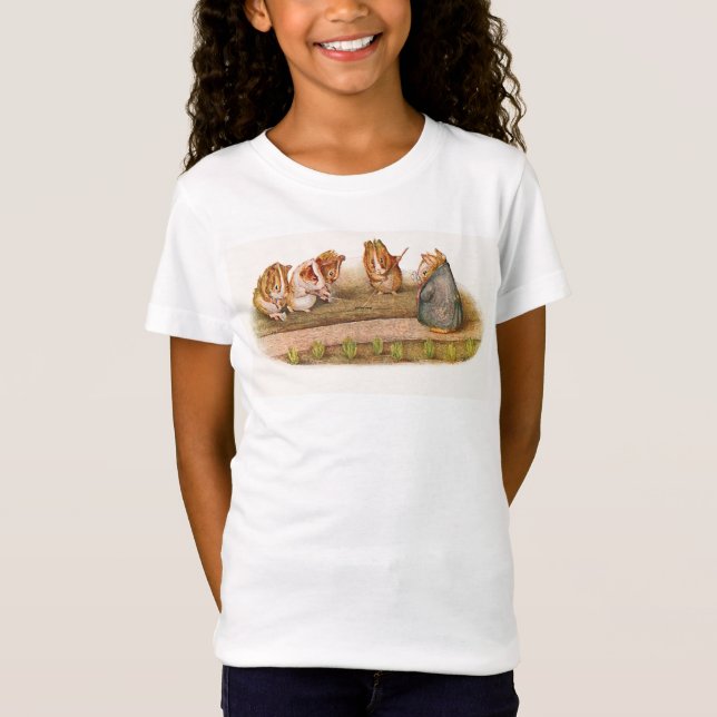 T-shirts Jardinagem bonito das cobaias (Frente)