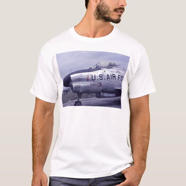 T-SHIRTS JATO DO SABRE DE F-86D (Frente)