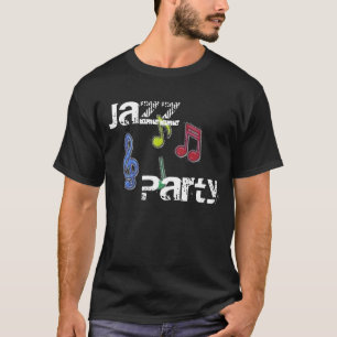 T-shirts jazz de festa