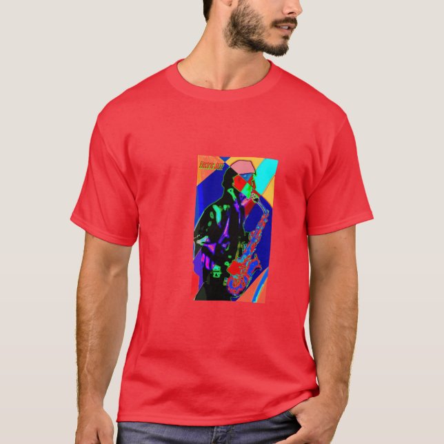 T-shirts Jazz elétrico (Frente)