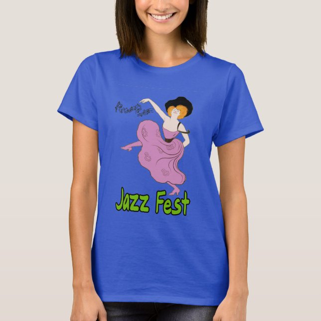 T-shirts Jazz Fest Follies (Frente)