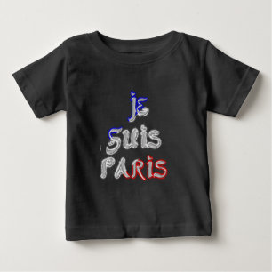 T-shirts Je Suis Paris Eu amo Paris