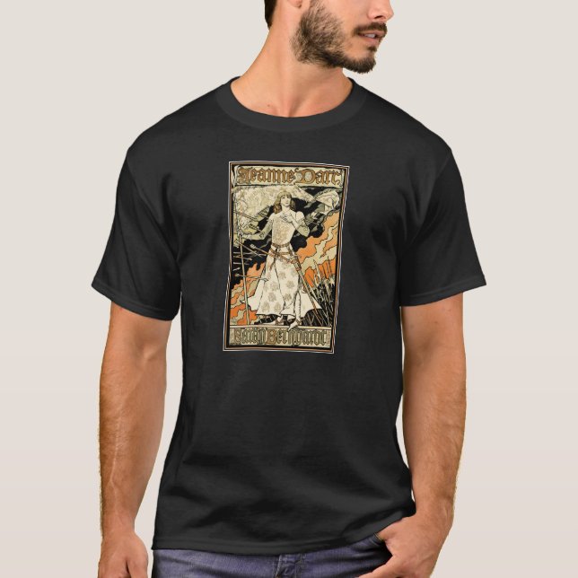 T-shirts Jeanne d'Arc, Sarah Bernhardt (Frente)