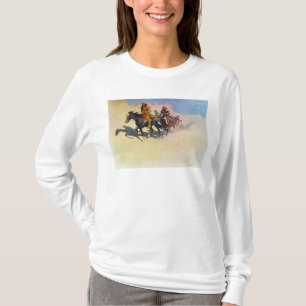 T-shirts Jedediah Smith que faz sua maneira através do