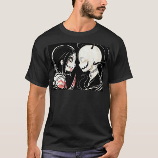 T-shirts Jeff o homem delgado Slenderman de Creepypasta do