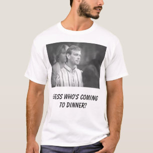 T-shirts jeff, suposição quem está vindo jantar?