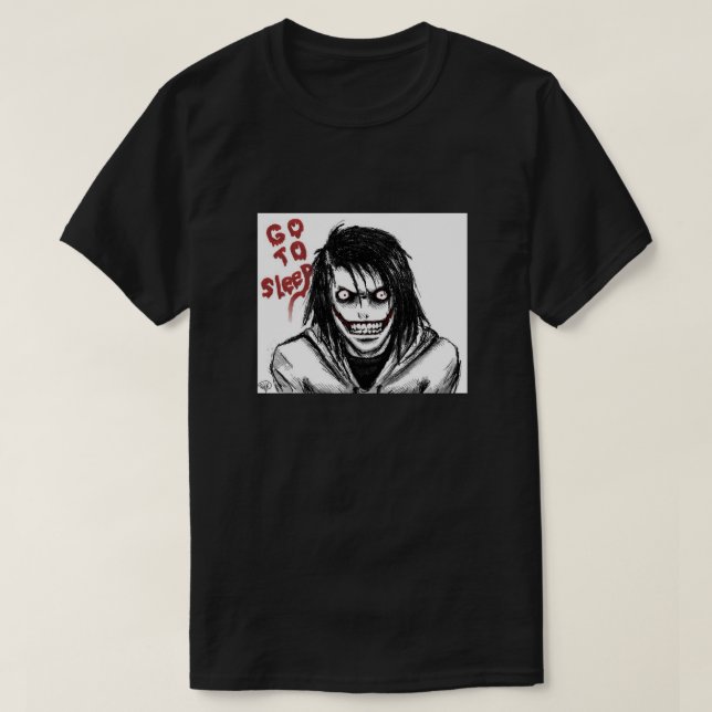 T-shirts Jeff the killer Shirt (Frente do Design)