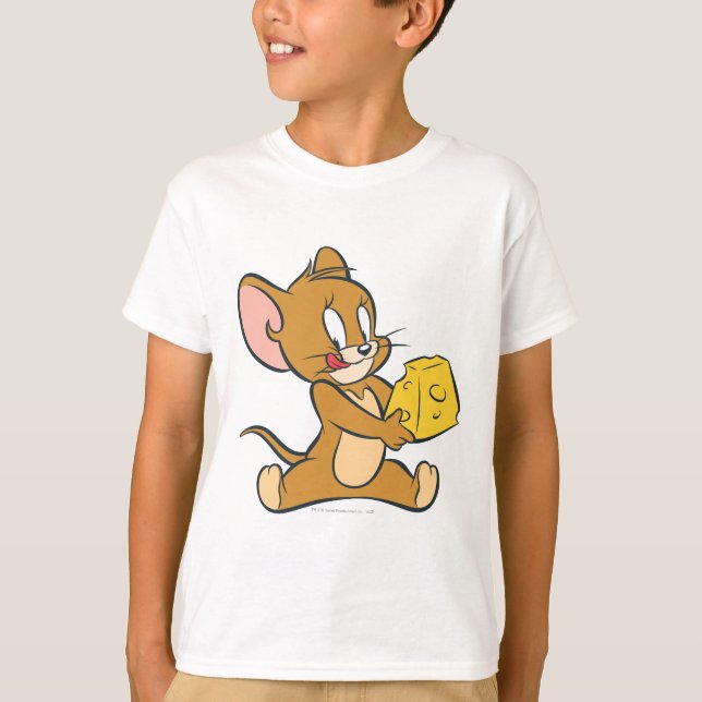 T-shirts Jerry Gosta Do Queijo (Frente)