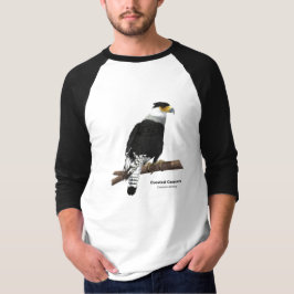 T-shirts Jérsei com crista do Caracara