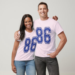 T-shirts Jérsei de 86 costumes