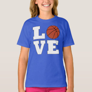 T-shirts Jérsei do jogador de basquetebol das meninas do