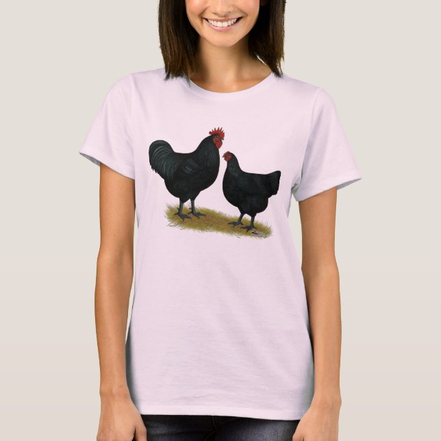 T-shirts Jersey Giant Chickens (Frente)