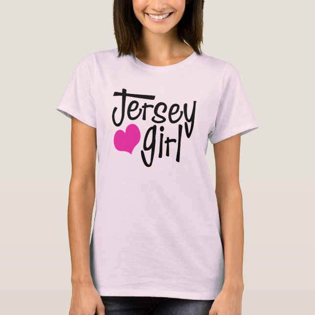 T-shirts Jersey Girl (Frente)