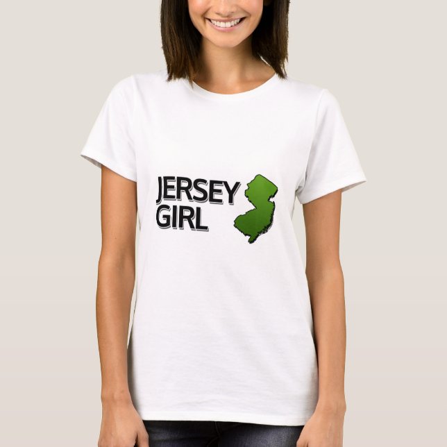 T-shirts Jersey Girl (Frente)