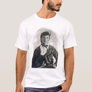 T-shirts Jesse Woodson James (foto de b/w)