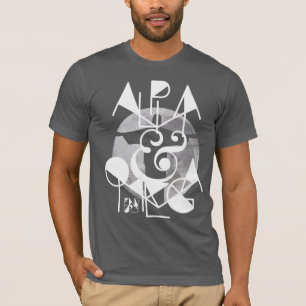 T-SHIRTS JESUS ALPHA E OMEGA TYPOGRAPHY