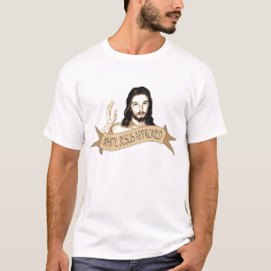 T-shirts Jesus branco aprova