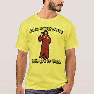 T-shirts Jesus comunista