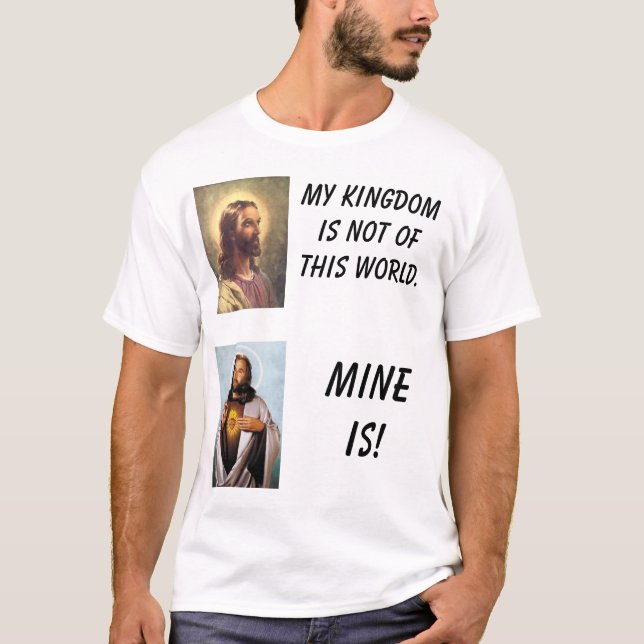 T-shirts Jesus contra Bush (Frente)