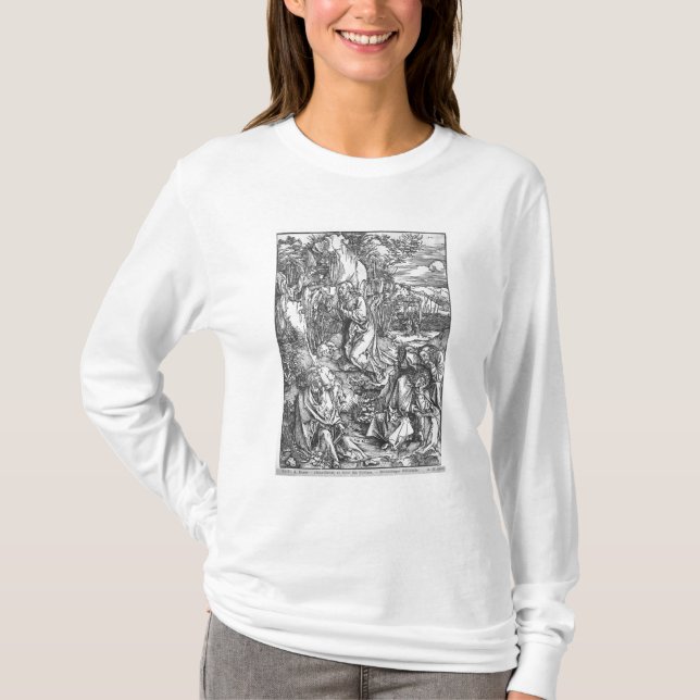 T-shirts Jesus Cristo no Monte das Oliveiras (Frente)