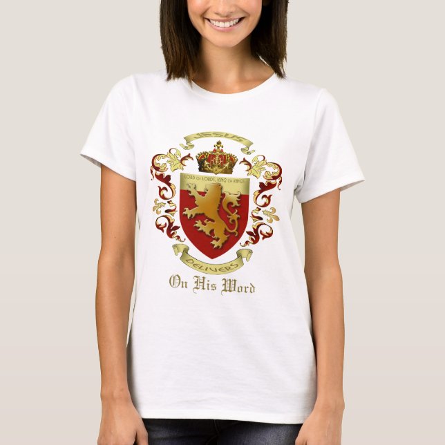 T-shirts Jesus Dá a palavra (Frente)