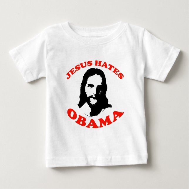 T-SHIRTS JESUS DEIA OBAMA (Frente)