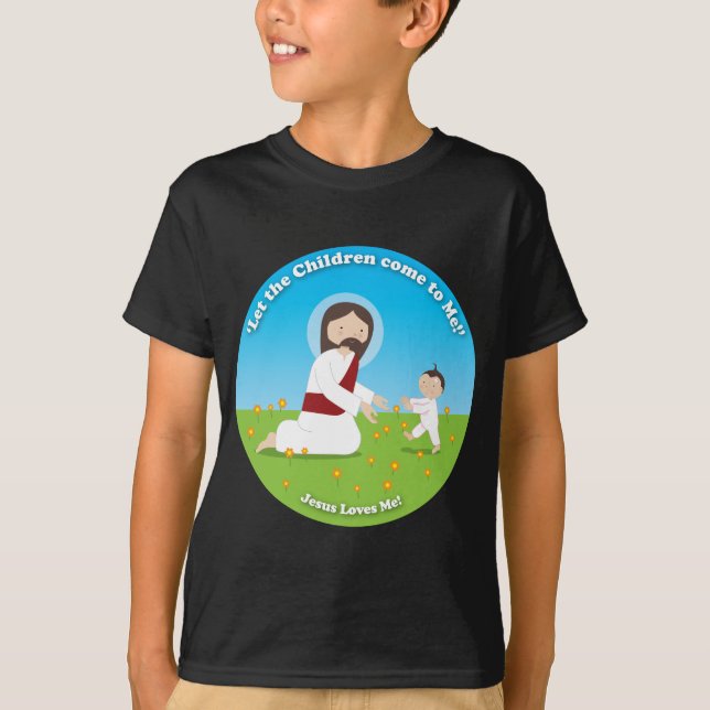 T-shirts Jesus e Criança (Frente)