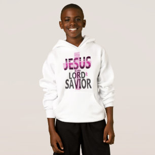T-shirts Jesus é meu Hoodie do miúdo do senhor e do