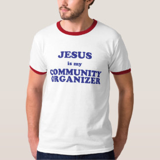 T-shirts Jesus é meu organizador da comunidade