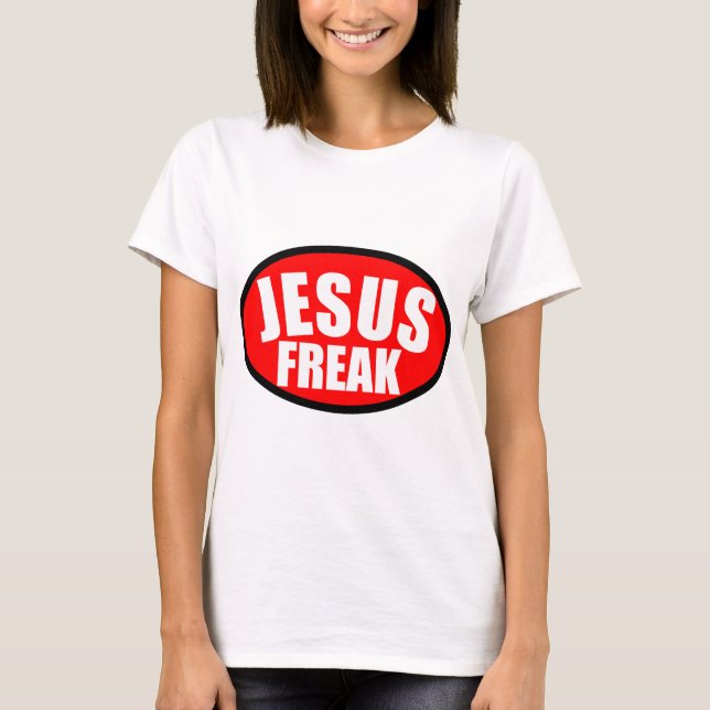 T-shirts Jesus Freak (Frente)