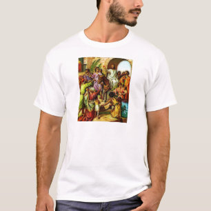 T-shirts Jesus monta o asno em Jerusalem