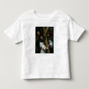 T-shirts Jesus que leva a cruz, c.1535 (óleo no painel)