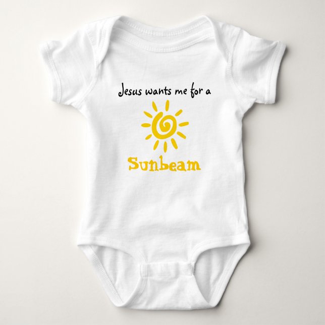 T-shirts Jesus quer-me para um raio de sol (Frente)