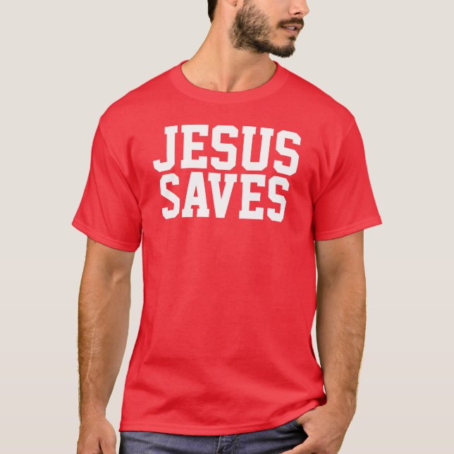 T-shirts Jesus salvar (Frente)