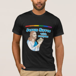 T-SHIRTS JESUS SALVAR COM VALES