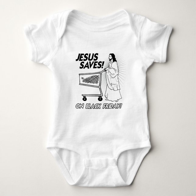 T-SHIRTS JESUS SALVAR EM SEXTA-FEIRA PRETA - .PNG (Frente)