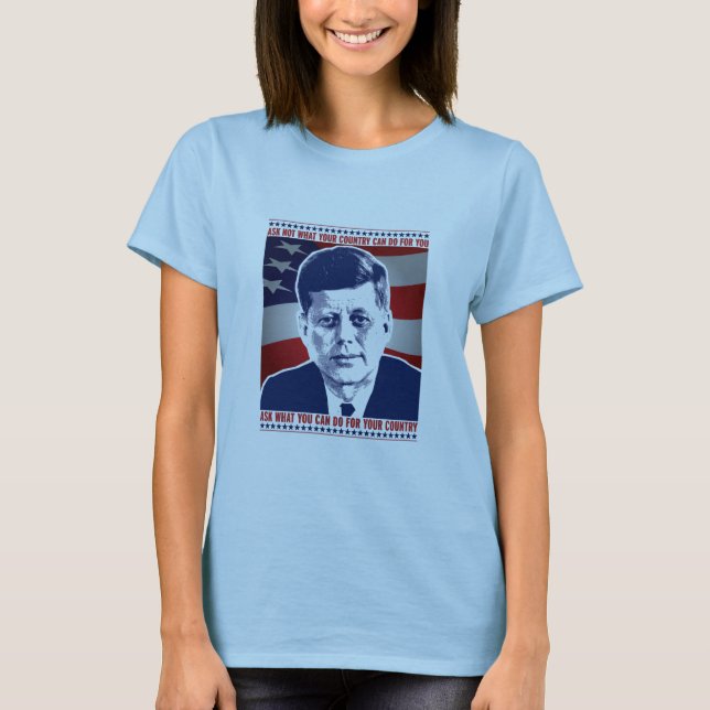T-shirts JFK_AskNot (Frente)