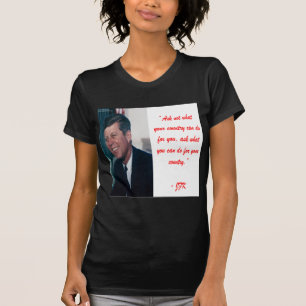 T-shirts JFK & Citação Peçam Não
