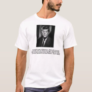 T-shirts JFK. Direitos da arma