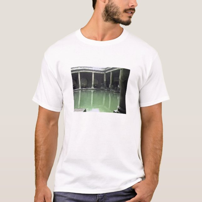 T-shirts jGibney romano T de Inglaterra 1986 Bath1 (Frente)