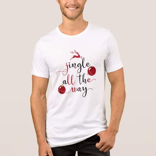 T-shirts jingle todo o caminho (Frente)